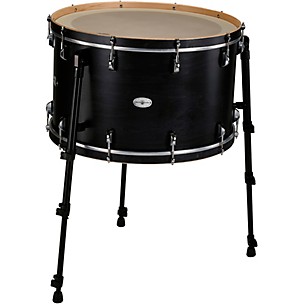 Black Swamp Percussion Multi Bass Drum in Satin Concert Black Stain