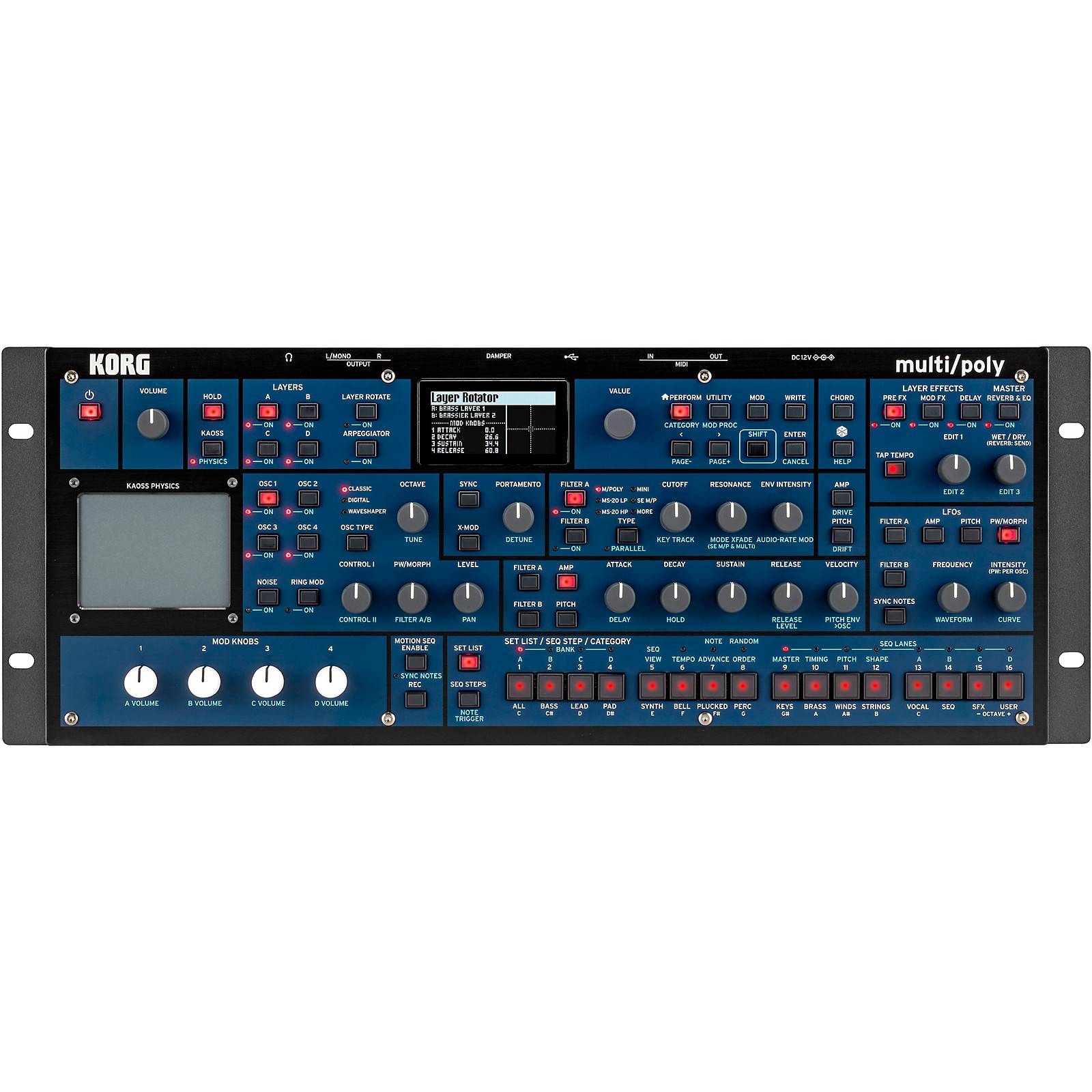 鍵盤楽器 KORG M3R Synth Module RSC-15S \"DRUMS 2\" Korg M3R - What To Know & Where To Buy | Equipboard