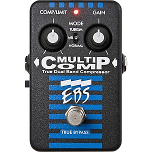EBS MultiComp True Dual Band Compressor Pedal