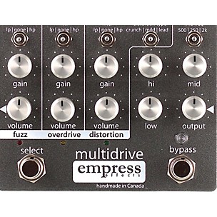 Empress Effects Multidrive Overdrive Guitar Effects Pedal