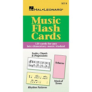 Hal Leonard Music Flash Cards Set B Hal Leonard Student Piano Library