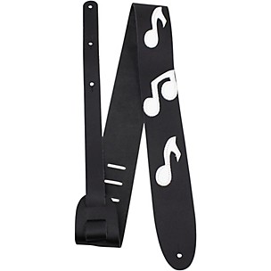 Perri's Music Notes Leather Guitar Strap