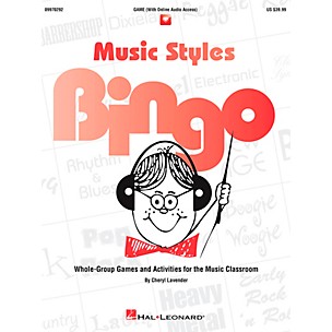 Hal Leonard Music Styles Bingo Games And Activities Game/CD