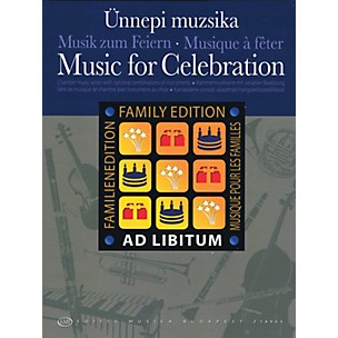 Editio Musica Budapest Music for Celebration EMB Series Softcover by Various