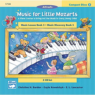 Alfred Music for Little Mozarts CD 2-Disk Sets for Lesson and Discovery Books Level 3 Level 3