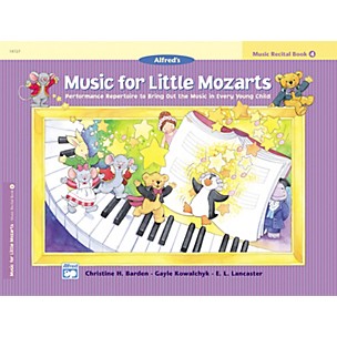 Alfred Music for Little Mozarts: Music Recital Book 4