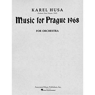 Associated Music for Prague (1968) (Full Score) Study Score Series Composed by Karel Husa