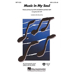 Hal Leonard Music in My Soul ShowTrax CD Arranged by Mac Huff