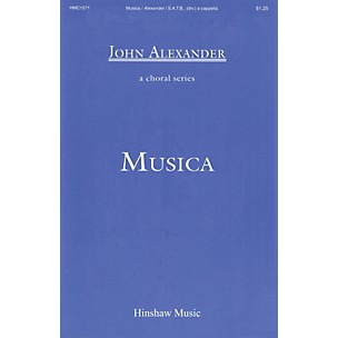 Hinshaw Music Musica SSAATTBB composed by John Alexander