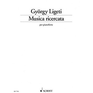 Schott Musica ricercata Schott Series Softcover