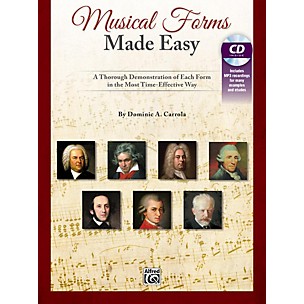 Alfred Musical Forms Made Easy A Thorough Demonstration of Each Form in the Most Time Effective Way Bk & CD