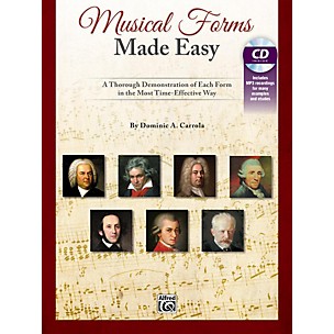 Alfred Musical Forms Made Easy: A Thorough Demonstration of Each Form in the Most Time-Effective Way Book