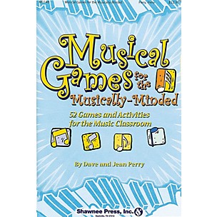 Shawnee Press Musical Games for the Musically-Minded music activities & puzzles