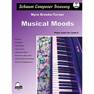 Schaum Musical Moods Educational Piano Series Softcover