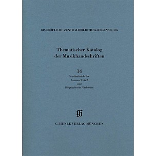 G. Henle Verlag Musikerbriefe 2 Autoren S bis Z und biographische Hinweise Henle Books Series Softcover