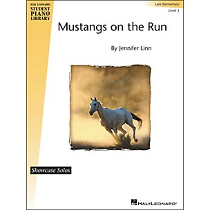 Hal Leonard Mustangs On The Run - Showcase Solo Level 3 Late Elementary Level Hal Leonard Student Piano Library by Jennifer Linn