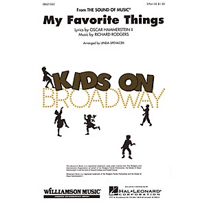 Hal Leonard My Favorite Things (2-Part and Piano) 2-Part arranged by Linda Spevacek