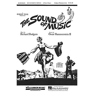 Hal Leonard My Favorite Things (from The Sound of Music) (2-Part and Piano) 2-Part arranged by Clay Warnick