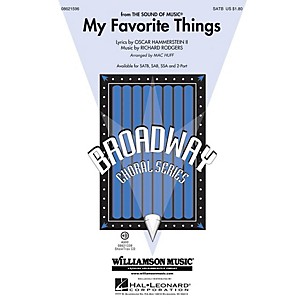 Hal Leonard My Favorite Things (from The Sound of Music) SAB Arranged by Mac Huff