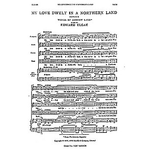 Novello My Love Dwelt in a Northern Land SATB