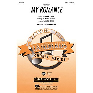 Hal Leonard My Romance SATB arranged by Mark Brymer