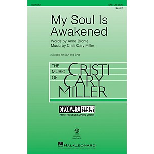 Hal Leonard My Soul Is Awakened (Discovery Level 2) SAB composed by Cristi Cary Miller