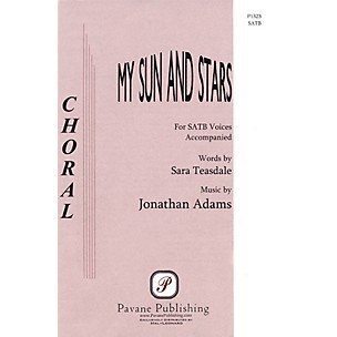 PAVANE My Sun and Stars SATB composed by Jonathan Adams