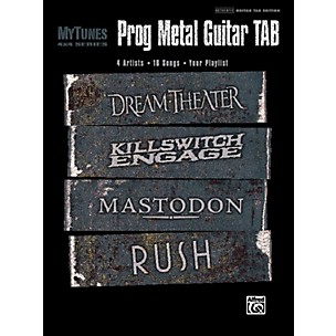 Alfred My Tunes: Prog Metal Guitar Tab Book