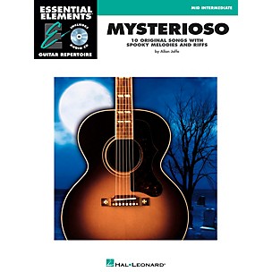 Hal Leonard Mysterioso - Mid Intermediate Essential Elements Guitar Repertoire Book/CD