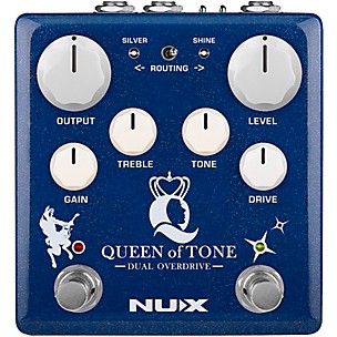 NUX NDO-6 Queen of Tone Dual Overdrive Effects Pedal
