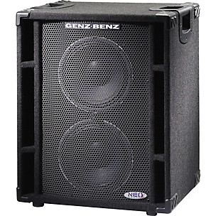 Genz Benz NEOX-210T 2x10" Bass Speaker Cabinet