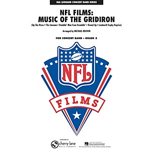 Cherry Lane NFL Films: Music of the Gridiron - Young Concert Band Level 3 by Michael Brown