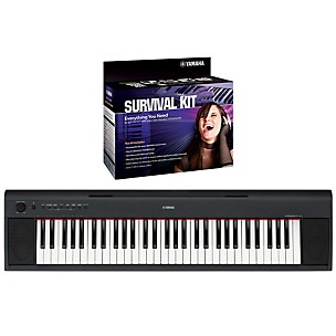 Yamaha NP11 61-Key Digital Piano with Yamaha D2 Survival Kit