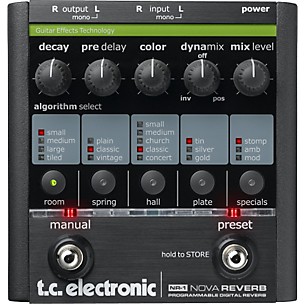 TC Electronic NR-1 Nova Reverb Guitar Effects Pedal