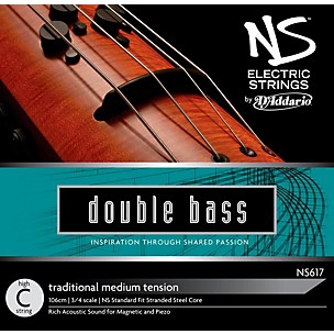 D'Addario NS Electric Traditional Bass High C String