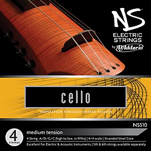 D'Addario NS510 NS Electric Cello Strings