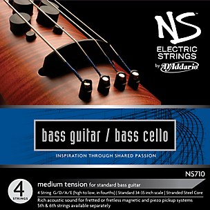 D'Addario NS710 NS Electric Bass/Cello Strings