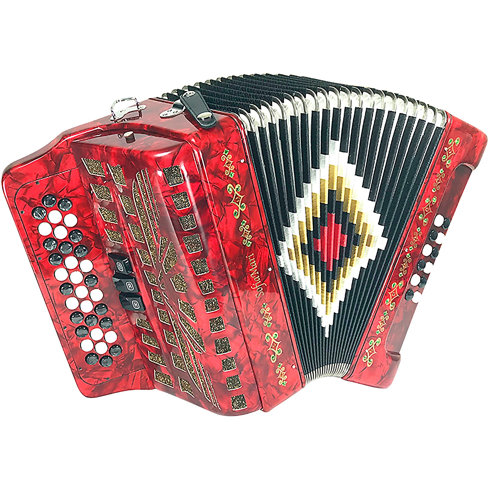 Sofiamari NSM-3412 34-Button 12-Bass Accordion GCF | Music & Arts