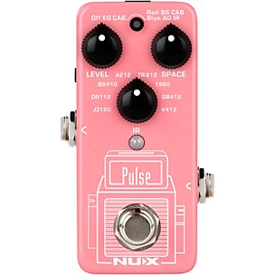 NUX NSS-4 Pulse Mini IR Loader Pedal for Guitar and Bass Effects Pedal