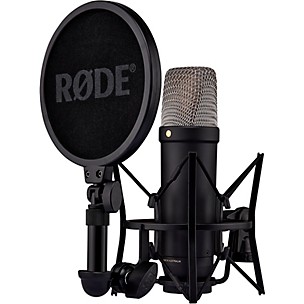RODE NT1 5th-Generation Large-Diaphragm Microphone Black
