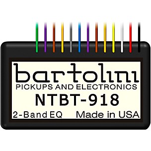 Bartolini NTBT 2-Band EQ Preamp Module