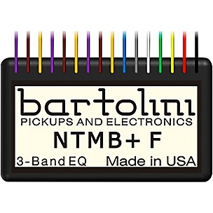 Bartolini NTMB+F 3-Band EQ Preamp Module