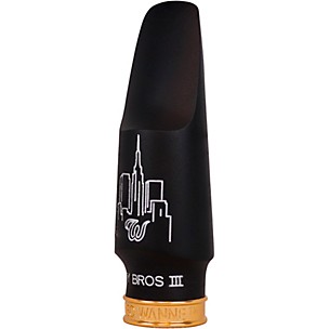 Theo Wanne NY Bros 3 Alto Saxophone Hard Rubber Mouthpiece