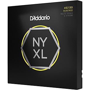 D'Addario NYXL Multi-Scale 5-String Bass Guitar Strings