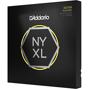 D'Addario NYXL Multi-Scale 6-String Bass Guitar Strings