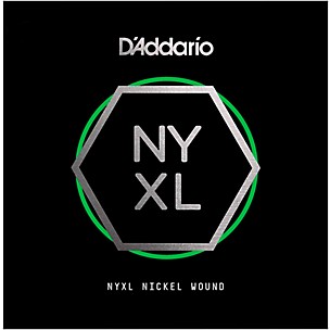 D'Addario NYXL Nickel Wound Multi-Scale Tapered Single Electric Bass Guitar String
