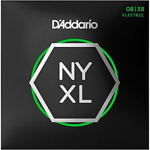 D'Addario NYXL0838 Extra Super Light Electric Guitar Strings - (8-38)