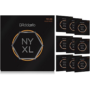 D'Addario NYXL1046 Light 10-Pack Electric Guitar Strings