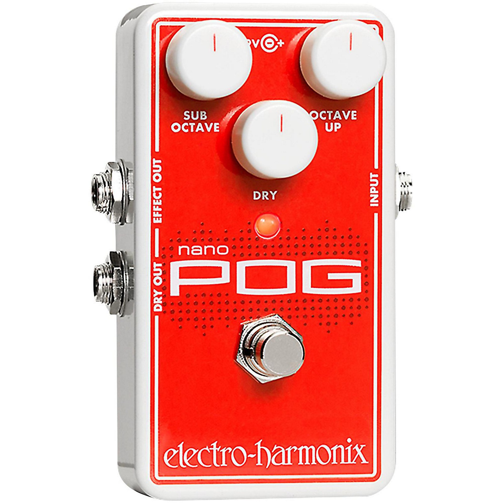 electro-harmonix Nano POG ギターエフェクター Electro-Harmonix Nano POG Polyphonic Octave Generator Guitar