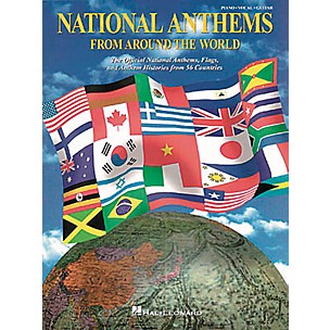 Hal Leonard National Anthems Piano, Vocal, Guitar Songbook